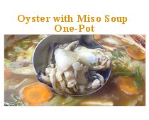 Oyster with Miso Soup One-Pot
