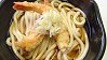 Thick White Noodles with Shrimp Tempura Thick White Noodles with Shrimp Tempura